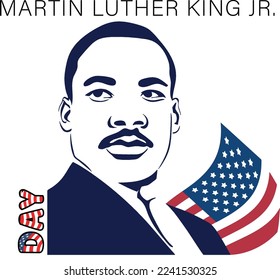 Martin Luther King Jr. Day, Martin Luther King Jr. Vector Day, vectorial del día de la leche