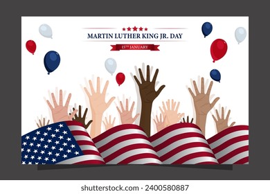 El Día de Martin Luther King Jr. es un feriado federal en Estados Unidos que honra el legado del líder de derechos civiles Martin Luther King Jr.