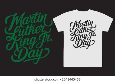 Martin Luther King JR. Día, ilustración de diseño de camiseta Descarga gratis