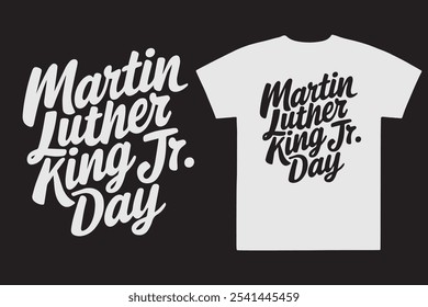 Martin Luther King JR. Día, ilustración de diseño de camiseta Descarga gratis