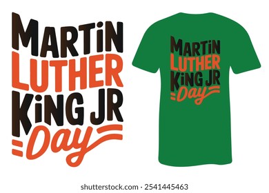 Martin Luther King JR. Día, ilustración de diseño de camiseta Descarga gratis