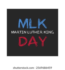 Martin Luther King Jr Day Vector