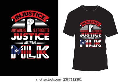 Martin Luther King Jr. MLK day, red blue stripes with star
Martin Luther King Quote, Black History.t shirt design print for poster, mugs, pod any item
