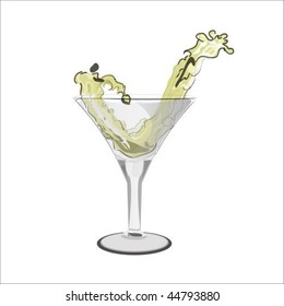 Martini cocktail