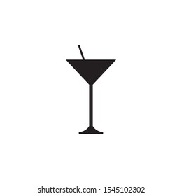 Martini cocktail icon design, vector illustration