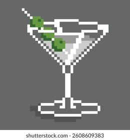 Martini
Game Sprite Pixelart Pixelated Pixel Art Illustration Drawing 