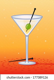 Martini glass