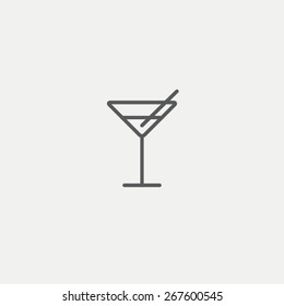 Martini Glass Icon