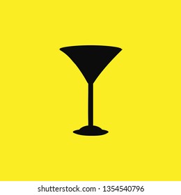 martini glass icon vector