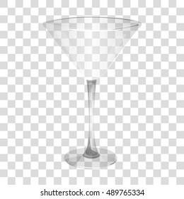 Martini glass mockup
