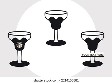 
Martini Glass SVG Printable Vector Design