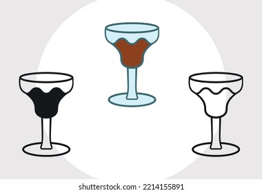 
Martini Glass SVG Printable Vector Design