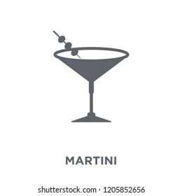 Martini icon. Martini design concept from Drinks collection. Simple element vector illustration on white background.