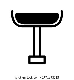 martini icon or logo isolated sign symbol vector illustration - high quality black style vector icons
