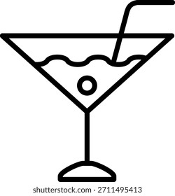 Ícone Martini Para O Seu Projeto