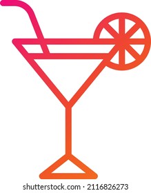Martini-Vektorgrafik-Design-Illustration