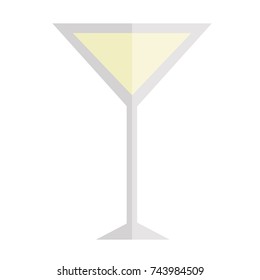 Martini vector illustration. Doodle style. Design, print, logo, decor, textile, paper.