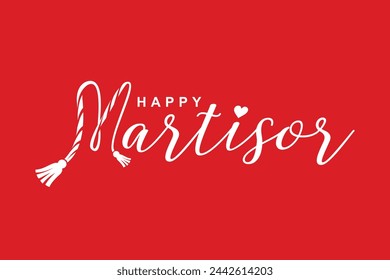 Martisor day logo, happy march logo