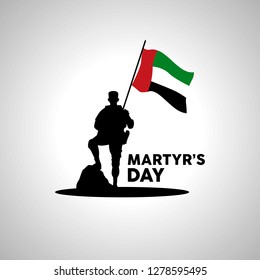 Martyr's Day Illustration Background Poster Design