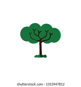 marula Africa tree icon. Element of color African safari icon. Premium quality graphic design icon. Signs and symbols collection icon for websites, web design