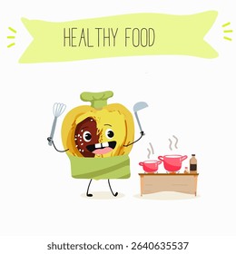 marula fruit cute funny cheerful characters. Vector hand drawn  illistration.