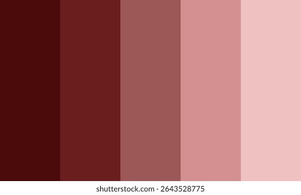 Paleta de cores marrom vermelho maravilhoso