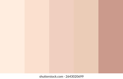 Marvelous Skin Tone Color Palette