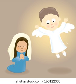 Mary and the Angel