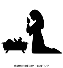 Mary and baby Jesus
