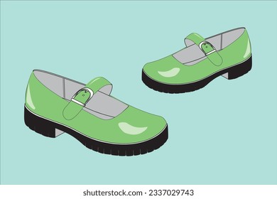 Mary Jane (also known as bar shoes or doll shoes ) is an American term (formerly a registered trademark) for a closed, low-cut shoe with one or more straps.