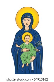 Maria und Jesus