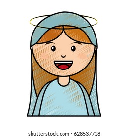 mary virgin manger character