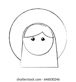 mary virgin manger character