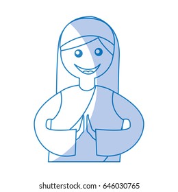 mary virgin manger character