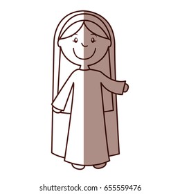 mary virgin manger character