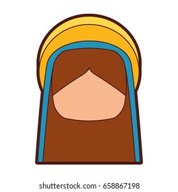 mary virgin manger character