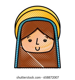 mary virgin manger character
