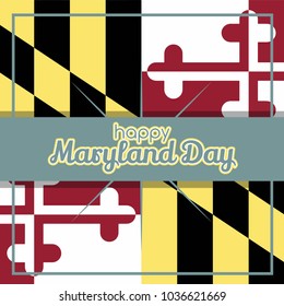 Maryland Day Illustration