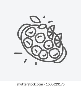 Maryland icon line symbol. Isolated vector illustration of maryland icon sign concept for your web site mobile app logo UI design