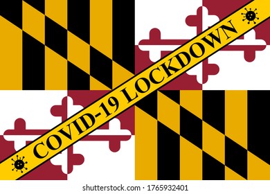 maryland lockdown preventing coronavirus spread or outbreak.