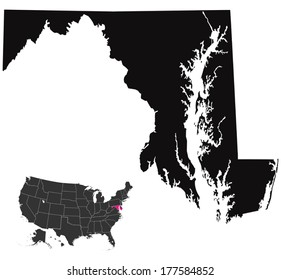 maryland map  