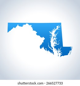 Maryland map
