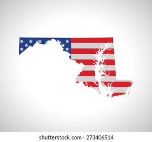 Maryland map