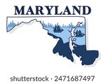 maryland state with beautiful views
