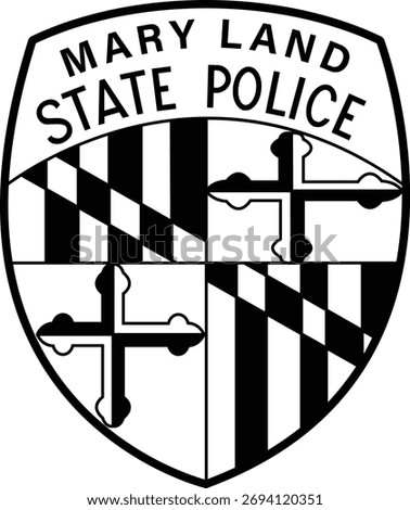 Maryland State Police Patch, vector file,laser cut file,wood cutting,illustration,symbol,shape,white,black
art,cricut file, engraving file,cnc cut file,technical, engineering,technology,Eps file