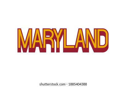 455 Maryland Typography Images, Stock Photos & Vectors | Shutterstock