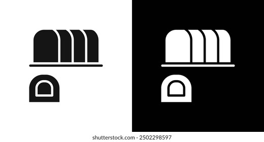 Marzipan Symbol Logo Set Vektor