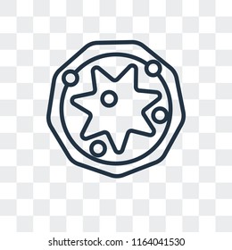 Marzipan vector icon isolated on transparent background, Marzipan logo concept