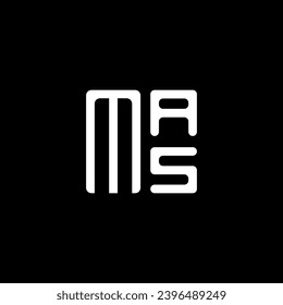 MAS letter logo vector design, MAS simple and modern logo. MAS luxurious alphabet design  