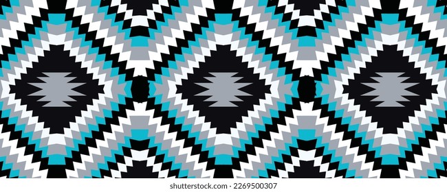 Masada Rugs, Stephanie Collection Area Rug Southwest Native American Distressed Design Ethnic abstract Navajo tribal vector seamless pattern. Native Indian ornament. folk embroidery, and Mexican style